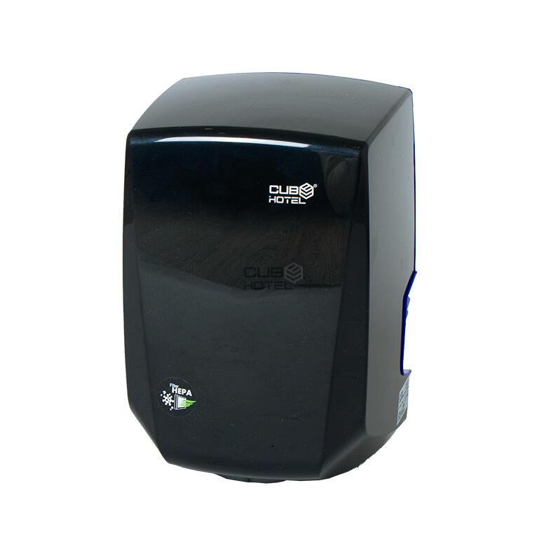 Secamanos ABS Negro Brillo Filtro Hepa 800W